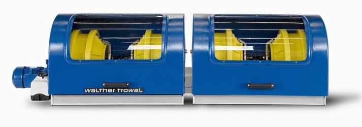 Polerka wibracyjna - beben obrotowy E5 Walther Trowal - Obrobka wibroscierna