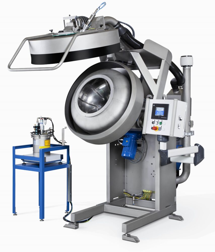 Lakierowanie drobnych elementow - urzadzenia ROTAMAT Walther Trowal