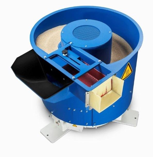 Suszarka na granulat z kukurydzy G Walther Trowal - Obrobka wibroscierna