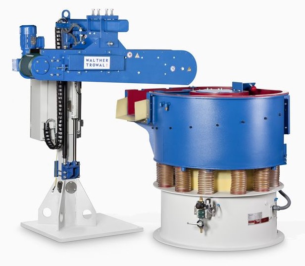 Wibrator kolowy CB Walther Trowal - Obrobka wibroscierna