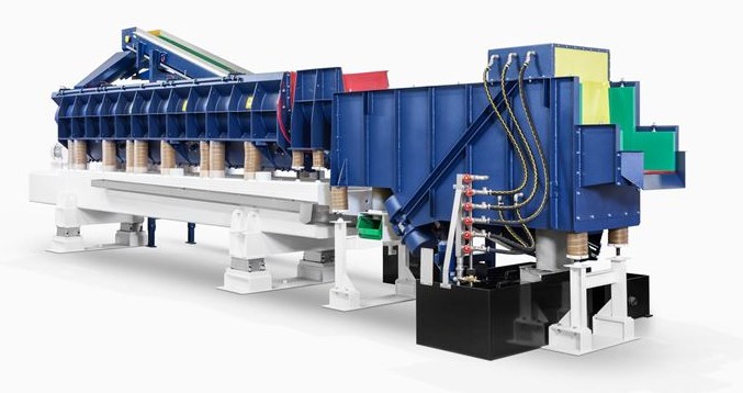 Wibrator przelotowy AV Walther Trowal - Obrobka wibroscierna