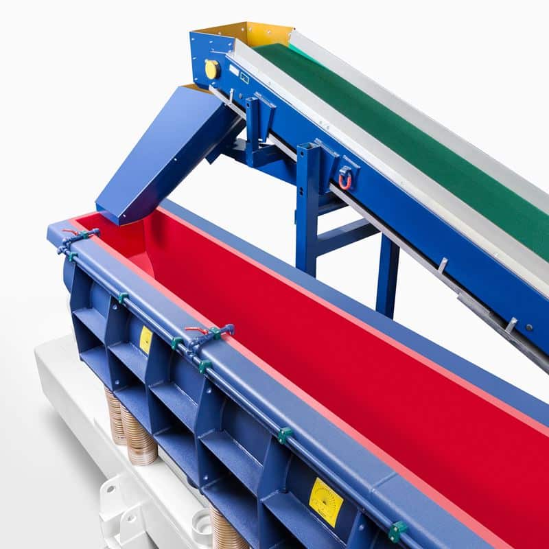 Wibrator przelotowy AV Walther Trowal - Obrobka wibroscierna