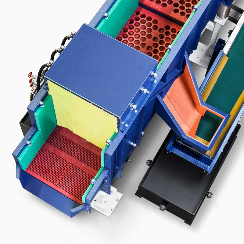 Wibrator przelotowy AV Walther Trowal - Obrobka wibroscierna