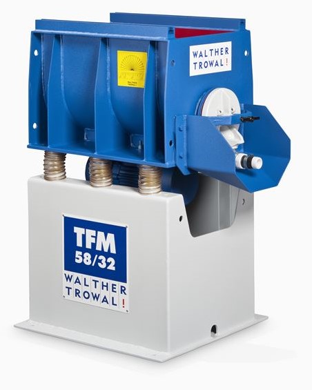 Wibrator rynnowy TFM Walther Trowal - Obrobka wibroscierna