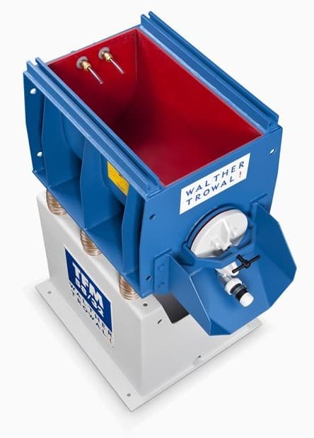 Wibrator rynnowy TFM Walther Trowal - Obrobka wibroscierna