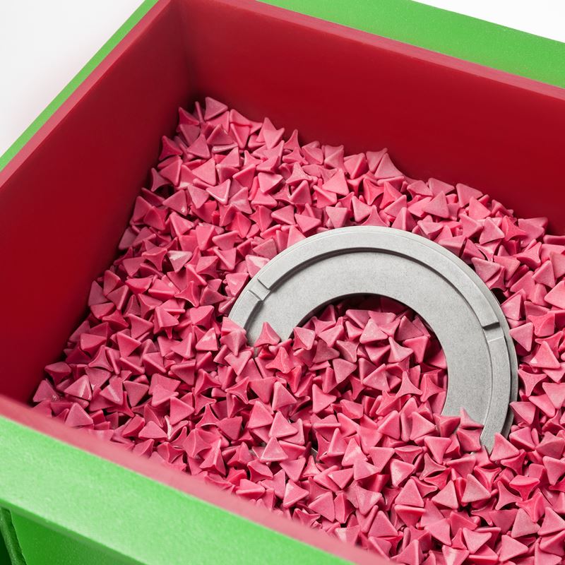 Wibrator rynnowy TRT Walther Trowal - Obrobka wibroscierna