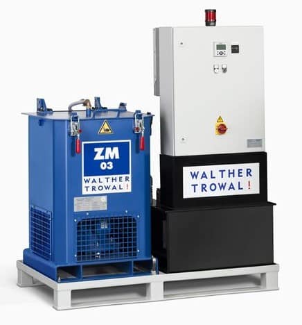 Wirowka do oczyszczania sciekow obrobkowych ZM03-FL Walther Trowal - Obrobka wibroscierna